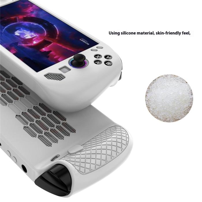 Bild 4,  Lenovo Legion Go S Skal Silikon Vit - Teknikhallen.se