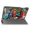  Samsung Galaxy Tab A9 Plus Fodral Tri-Fold Graffiti - Teknikhallen.se