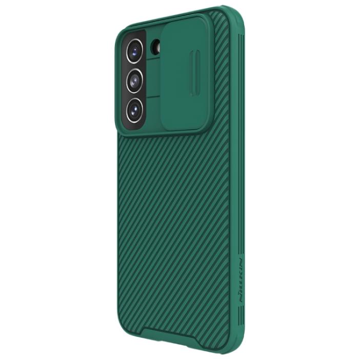 Bild 2, NILLKIN NILLKIN Samsung Galaxy S22 Skal CamShield Pro Grön - Teknikhallen.se