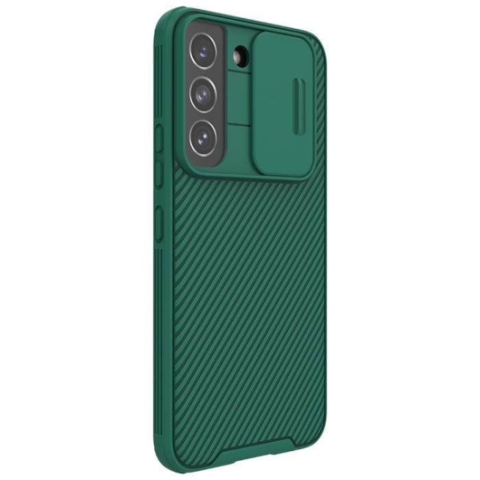 Bild 3, NILLKIN NILLKIN Samsung Galaxy S22 Skal CamShield Pro Grön - Teknikhallen.se
