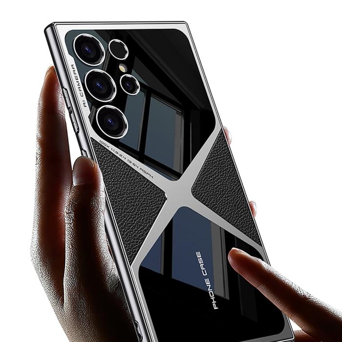 Bild 3, GKK GKK Samsung Galaxy S25 Ultra Skal X Shape Svart - Teknikhallen.se