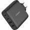 OtterBox OtterBox 100W PD 2x USB-C 2x USB-A Väggladdare Svart - Teknikhallen.se