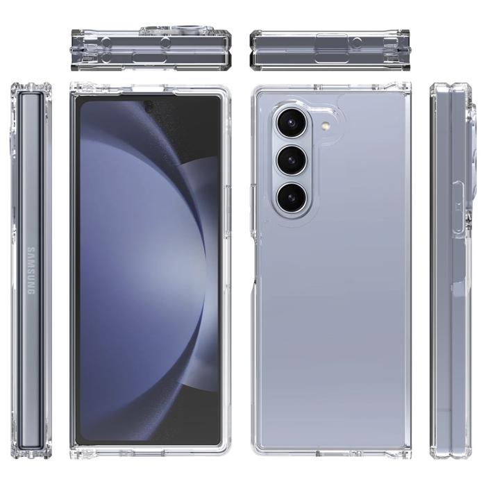 Bild 3,  Galaxy Z Fold 6 Skal TPU/Akryl Transparent - Teknikhallen.se