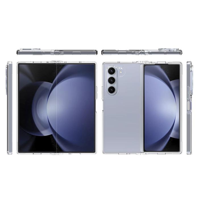 Bild 4,  Galaxy Z Fold 6 Skal TPU/Akryl Transparent - Teknikhallen.se