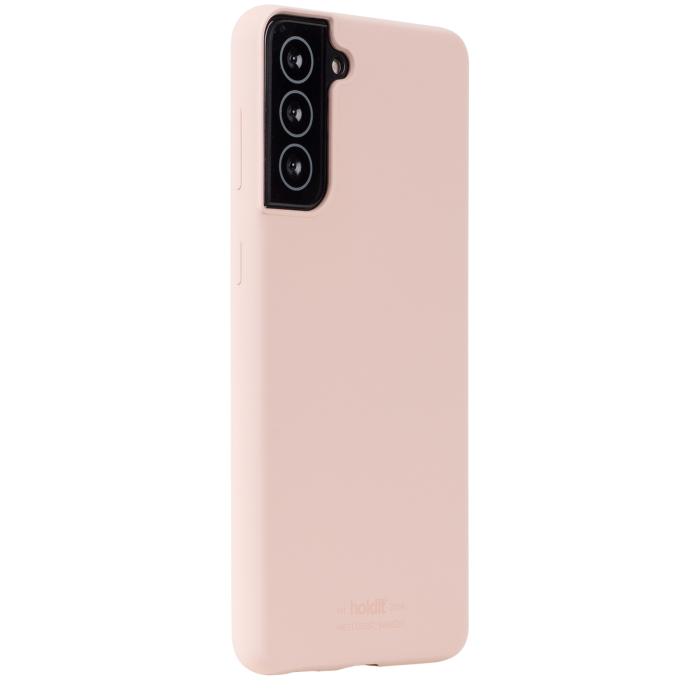 Bild 2, holdit holdit Samsung Galaxy S22 Plus Mobilskal Silikon Blush Pink - Teknikhallen.se