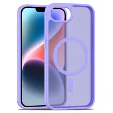  iPhone 17e / 16e Skal MagSafe Skin Touch Lila - Teknikhallen.se