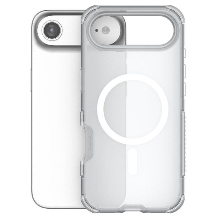 Bild 3,  iPhone Air Skal MagSafe Shockproof Hybrid Vit - Teknikhallen.se
