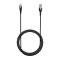 Gear GEAR Laddkabel PRO MFi USB-A - Lightning 1.5m Kevlarkabel Svart - Teknikhallen.se