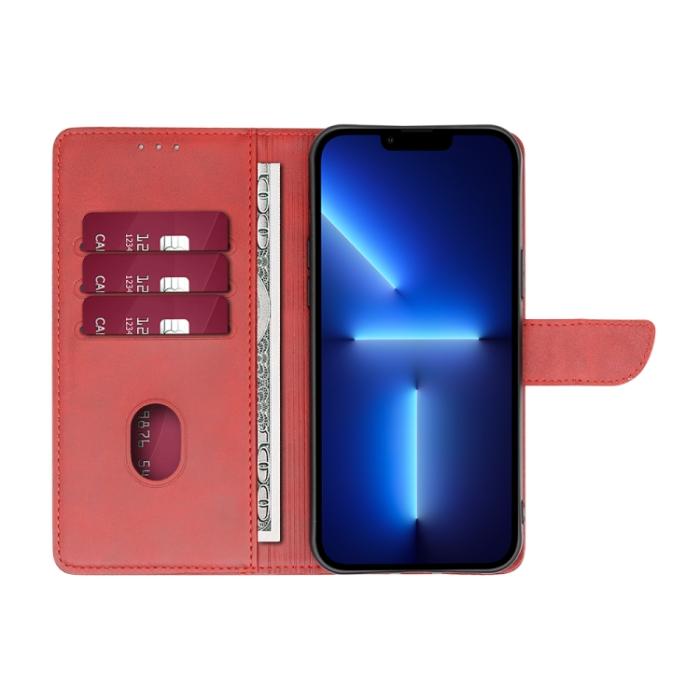 Bild 3,  Xiaomi 13 Pro 5G Fodral Läder Röd - Teknikhallen.se