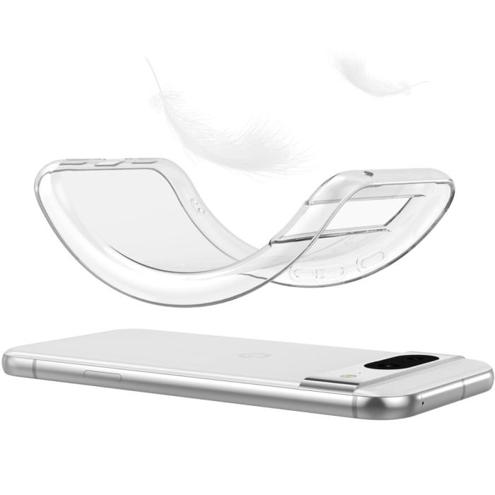 Bild 4,  Google Pixel 8A TPU Skal Transparent - Teknikhallen.se
