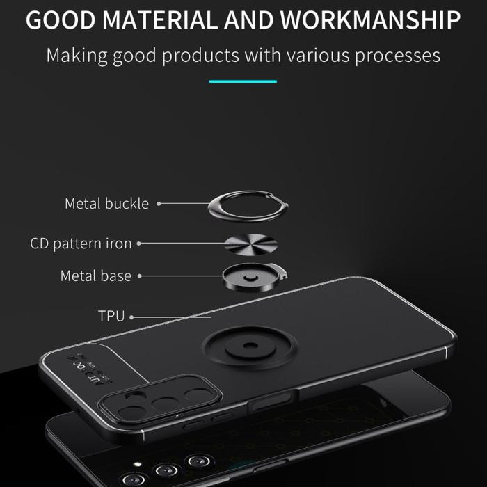 Bild 2,  Samsung Galaxy A25 5G Skal Ring Röd - Teknikhallen.se