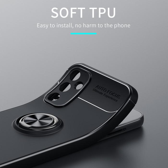 Bild 3,  Samsung Galaxy A25 5G Skal Ring Röd - Teknikhallen.se