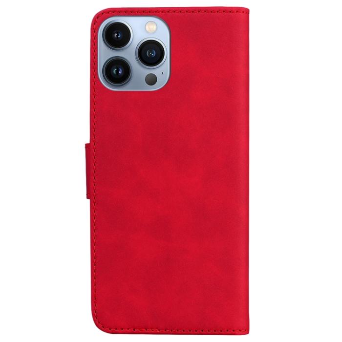 Bild 3,  iPhone 15 Pro Fodral Skin Touch Röd - Teknikhallen.se