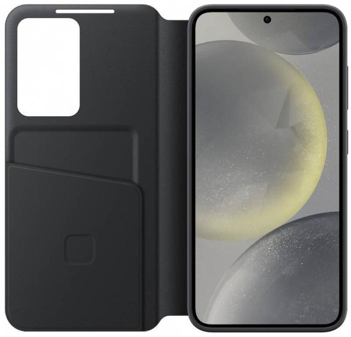 Bild 3, Samsung Samsung Galaxy S24 Fodral Smart Clear View Svart - Teknikhallen.se