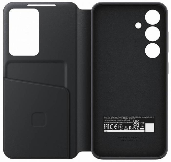 Bild 4, Samsung Samsung Galaxy S24 Fodral Smart Clear View Svart - Teknikhallen.se