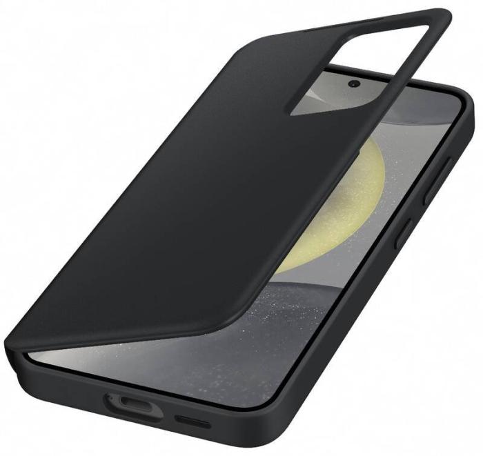 Bild 5, Samsung Samsung Galaxy S24 Fodral Smart Clear View Svart - Teknikhallen.se