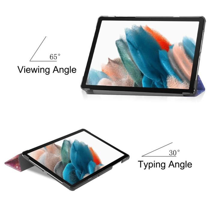 Bild 3,  Samsung Galaxy Tab A9 Plus Fodral Tri-Fold Cosmic Space - Teknikhallen.se