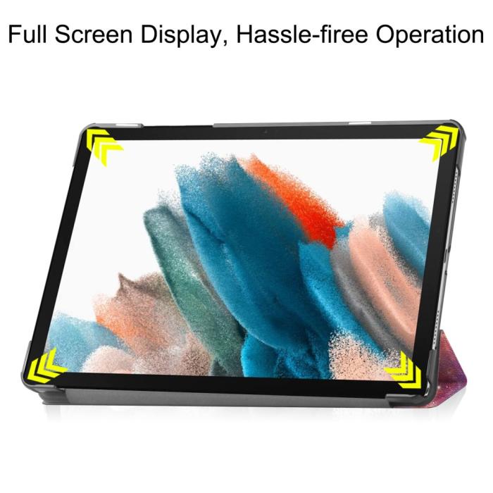 Bild 4,  Samsung Galaxy Tab A9 Plus Fodral Tri-Fold Cosmic Space - Teknikhallen.se
