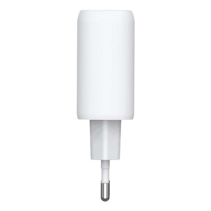 Bild 4, AMORUS Amorus 30W GaN PD QC USB-C / USB-A Väggladdare Vit - Teknikhallen.se