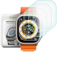 Ringke Ringke 4-PACK H&auml;rdat Glas ID Sk&auml;rmskydd Apple Watch Ultra 49 mm - Teknikhallen.se