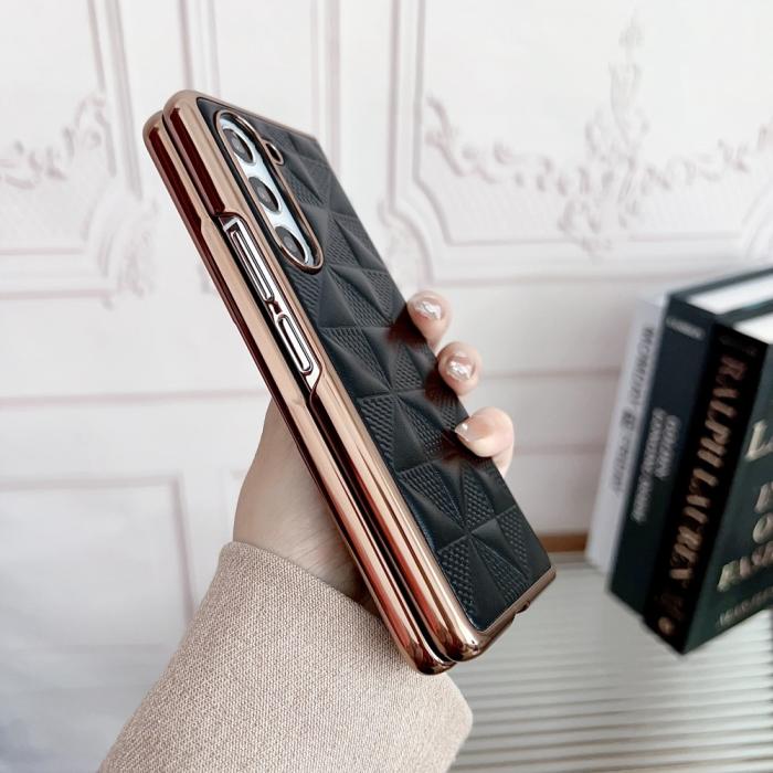 Bild 6,  Galaxy Z Fold 6 Skal Läder Svart - Teknikhallen.se