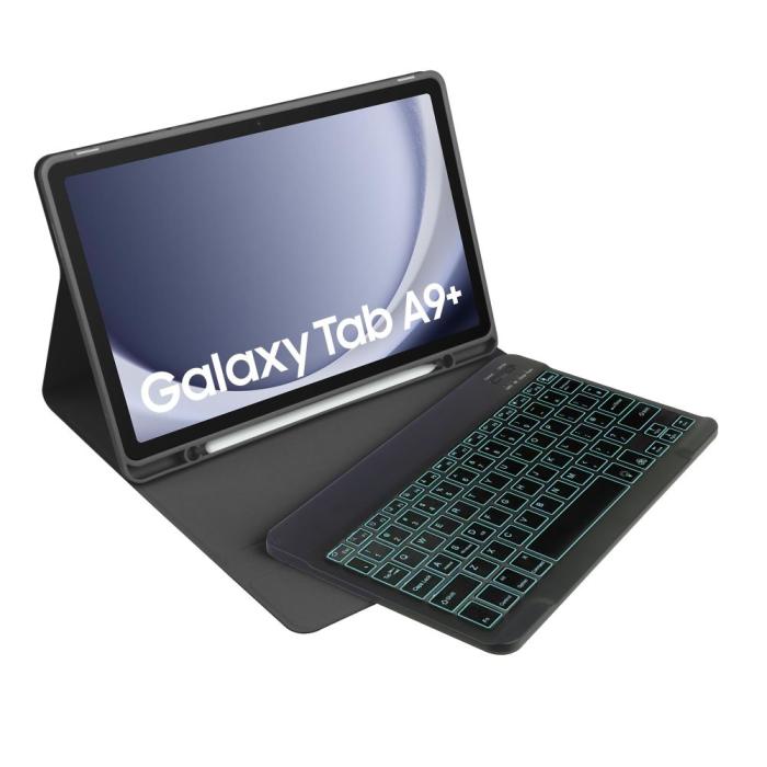 Bild 4, Tech-Protect Tech-Protect Galaxy Tab A9 Plus Fodral SC Tangentbord Svart - Teknikhallen.se