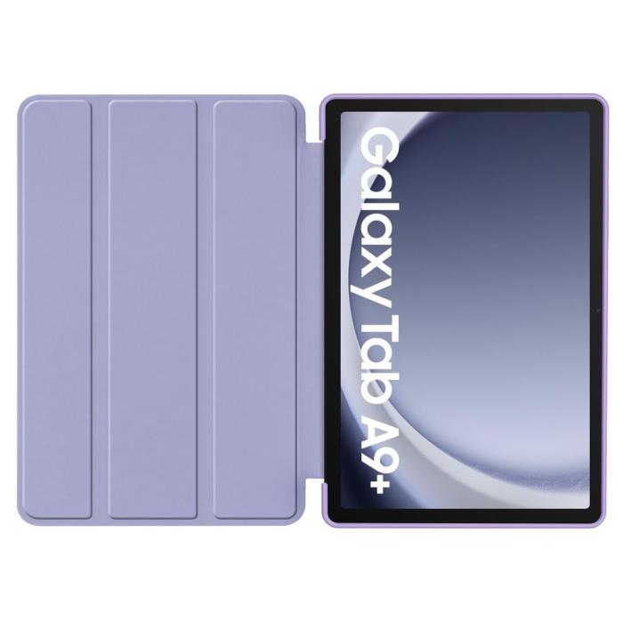 Bild 5, Tech-Protect Tech-Protect Galaxy Tab A9 Plus Fodral SmartCase Violet - Teknikhallen.se
