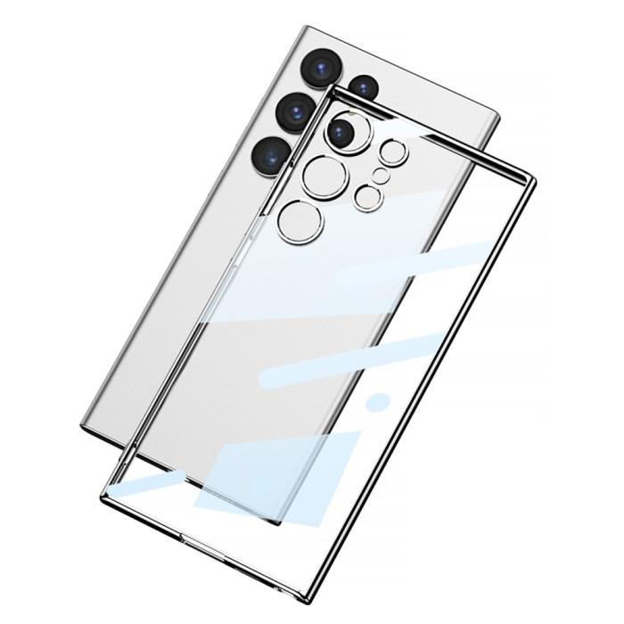 Bild 2, GKK GKK Galaxy S24 Ultra Skal Electroplate TPU Silver - Teknikhallen.se
