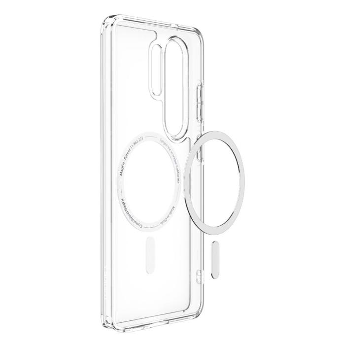 Bild 5, Spigen Spigen Galaxy S26 Ultra Skal MagSafe Ultra Hybrid Transparent/Vit - Teknikhallen.se