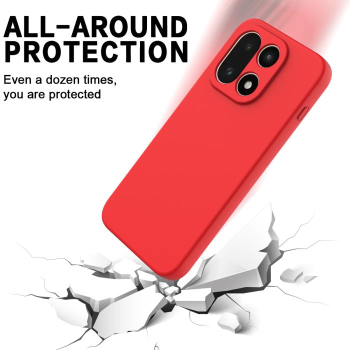 Bild 5,  OnePlus 15 Skal Liquid Silikon Röd - Teknikhallen.se