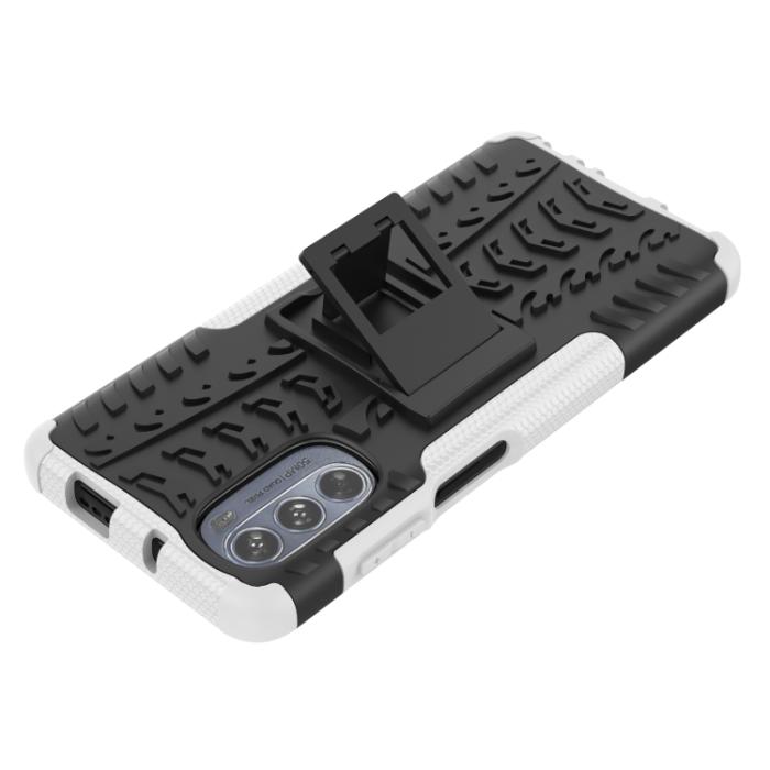 Bild 5,  Motorola Moto G62 5G Skal Ultimata Stöttåligt med Stöd Vit - Teknikhallen.se