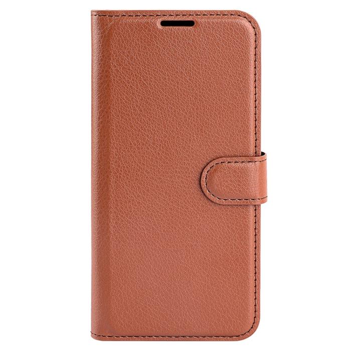 Bild 5,  OnePlus Nord 3 5G Fodral Litchi Textur Brun - Teknikhallen.se