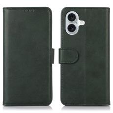  iPhone 16 Fodral L&auml;der Gr&ouml;n - Teknikhallen.se