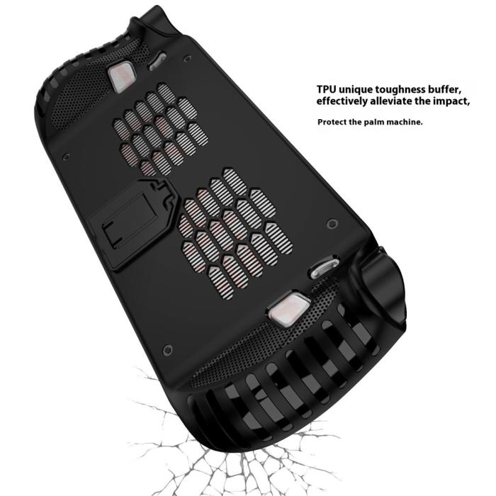 Bild 4,  Lenovo Legion Go S Skal Kickstand Svart - Teknikhallen.se
