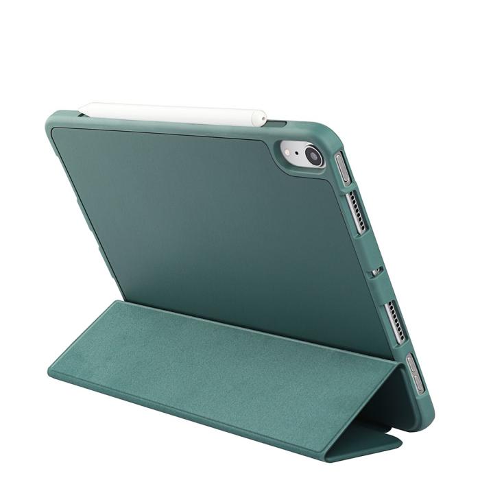 Bild 4,  iPad Mini 2024/2021 Fodral Tri-Fold Pennhållare Forest Green - Teknikhallen.se