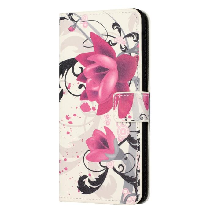 Bild 4,  Samsung Galaxy A15 5G Fodral Med Tryck Lotus Blomma - Teknikhallen.se