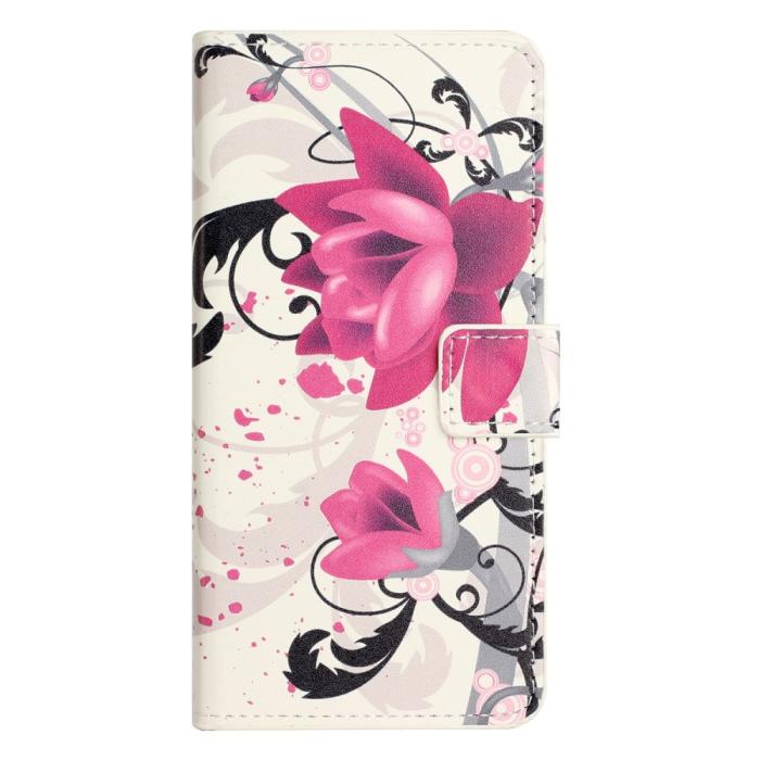 Bild 5,  Samsung Galaxy A15 5G Fodral Med Tryck Lotus Blomma - Teknikhallen.se