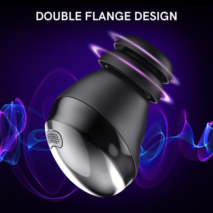 Bild 3, AHASTYLE AHASTYLE Galaxy Buds Pro 3 Öronpluggar 3-pack Svart - Teknikhallen.se