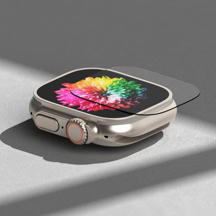 Bild 4, Ringke Ringke 4-PACK Härdat Glas ID Skärmskydd Apple Watch Ultra 49 mm - Teknikhallen.se