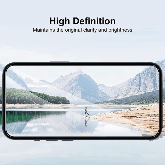 Bild 6,  Samsung Galaxy S23 FE Skärmskydd Härdat Glas Transparent - Teknikhallen.se