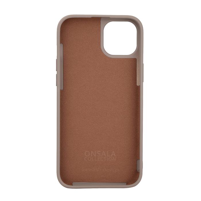 Bild 3, Onsala ONSALA iPhone 15 Plus MagSafe Skal Med Silikonyta Summer Sand - Teknikhallen.se