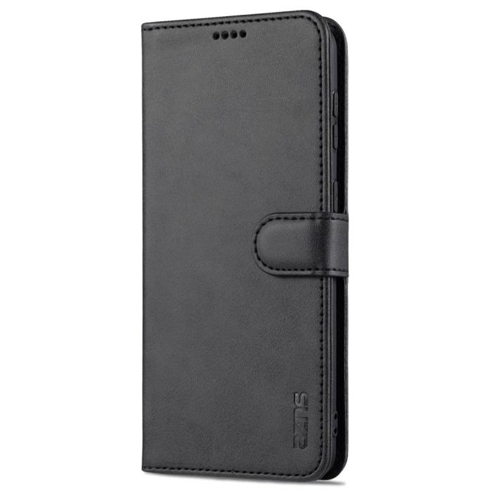 Bild 5, AZNS AZNS Samsung Galaxy S23 Fodral Läder Svart - Teknikhallen.se