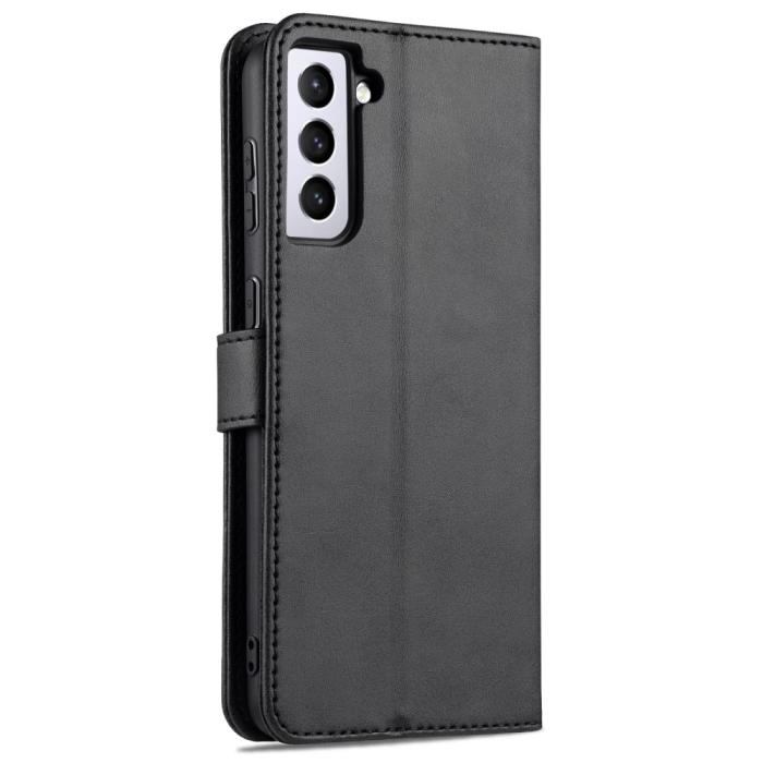 Bild 6, AZNS AZNS Samsung Galaxy S23 Fodral Läder Svart - Teknikhallen.se