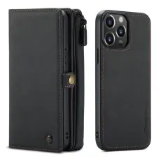 CASEME CASEME iPhone 13 Pro Max Fodral/Skal Magnet 2in1 Multifunktionell Svart - Teknikhallen.se