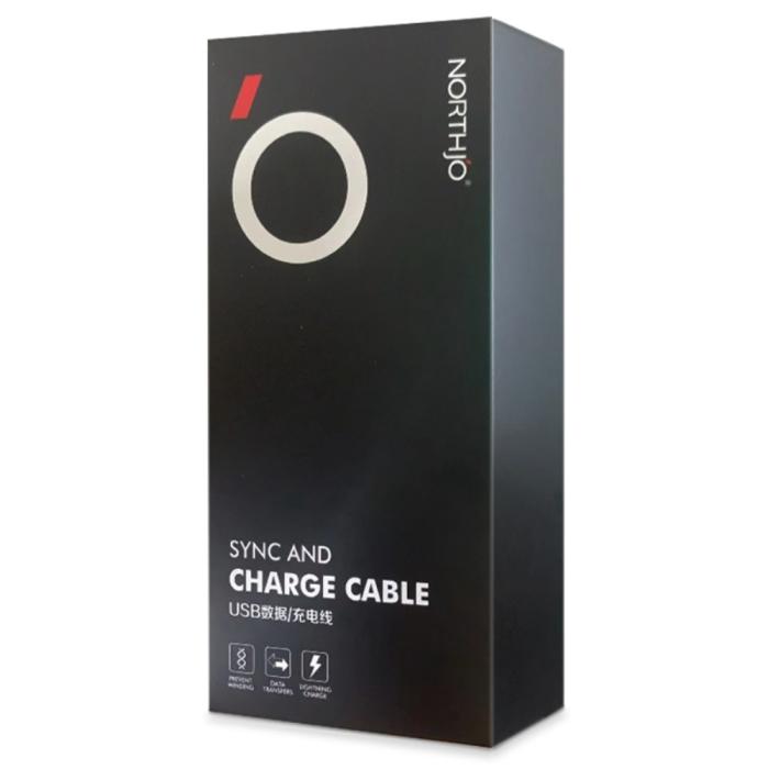 Bild 6, NORTHJO NORTHJO 1m 60W PD USB-C - USB-C Snabbladdnings Kabel Vit - Teknikhallen.se