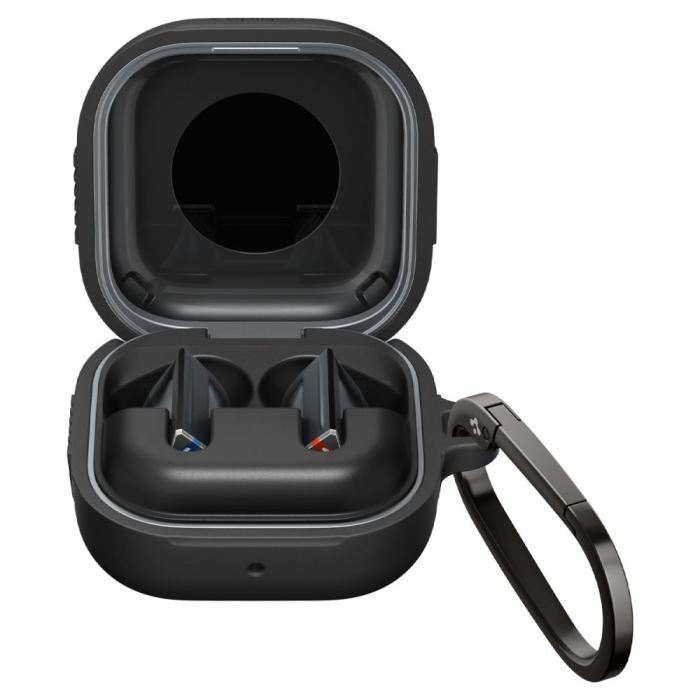 Bild 3, Spigen Spigen Galaxy Buds 4 / 4 Pro Skal Rugged Armor Matt Svart - Teknikhallen.se