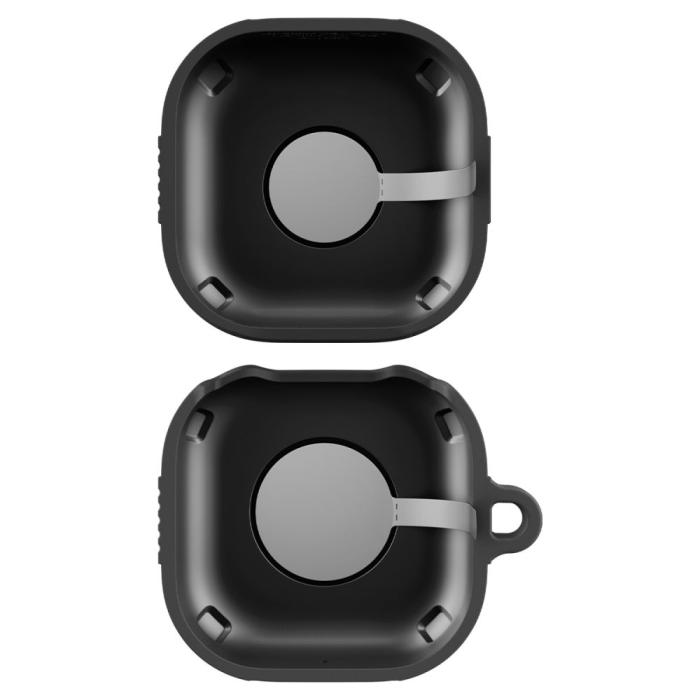 Bild 5, Spigen Spigen Galaxy Buds 4 / 4 Pro Skal Rugged Armor Matt Svart - Teknikhallen.se