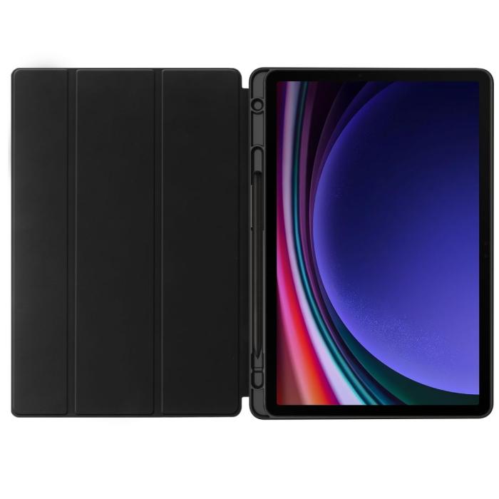 Bild 2, Tech-Protect Tech-Protect Galaxy Tab S9 FE Fodral SmartCase Pennhållare Svart - Teknikhallen.se