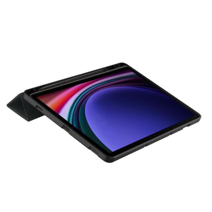 Bild 4, Tech-Protect Tech-Protect Galaxy Tab S9 FE Fodral SmartCase Pennhållare Svart - Teknikhallen.se