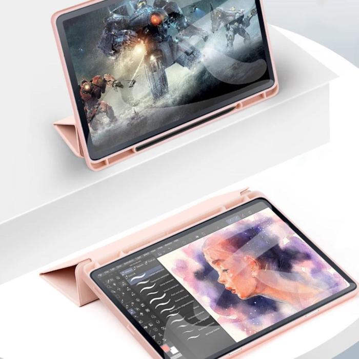 Bild 6, Tech-Protect Tech-Protect Galaxy Tab S9 FE Fodral SmartCase Pennhållare Svart - Teknikhallen.se